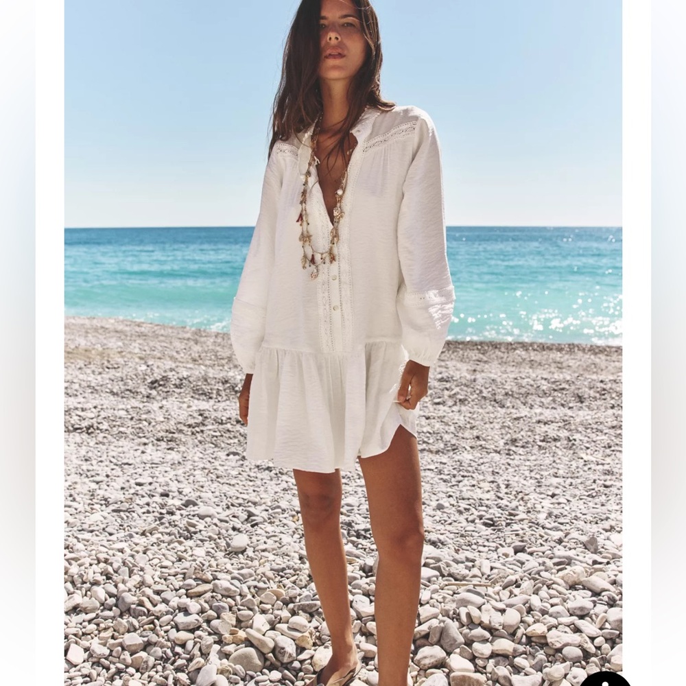 NWT🎉ZARA Pintuck Mini Dress